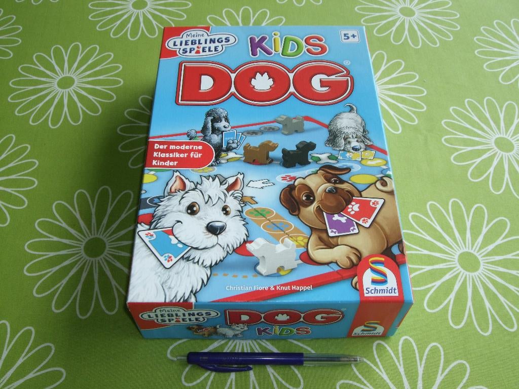 Duits spel: Dog Kids - (lijkt op het keezenspel), Een of twee spelers, Ophalen of Verzenden, Zo goed als nieuw, Schmidt