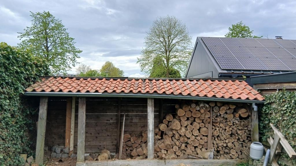 Dakpannen en goot, Doe-het-zelf en Verbouw, Dakpannen en Dakbedekking, Ophalen, Overige typen, Minder dan 5 m², Metaal