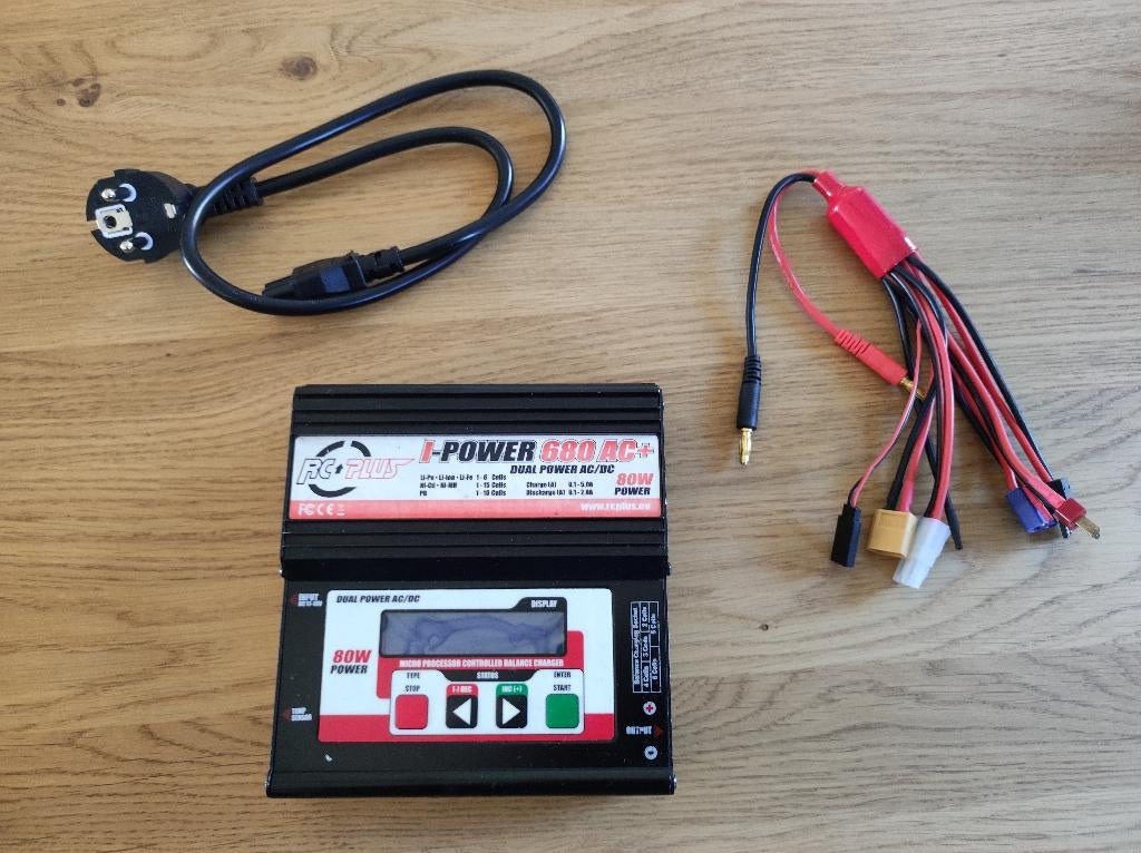 I-Power 680 AC+ lader, Ophalen of Verzenden, Gebruikt