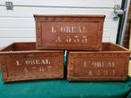 kisten lóreal vintage drie stuks, Antiek en Kunst, Ophalen of Verzenden