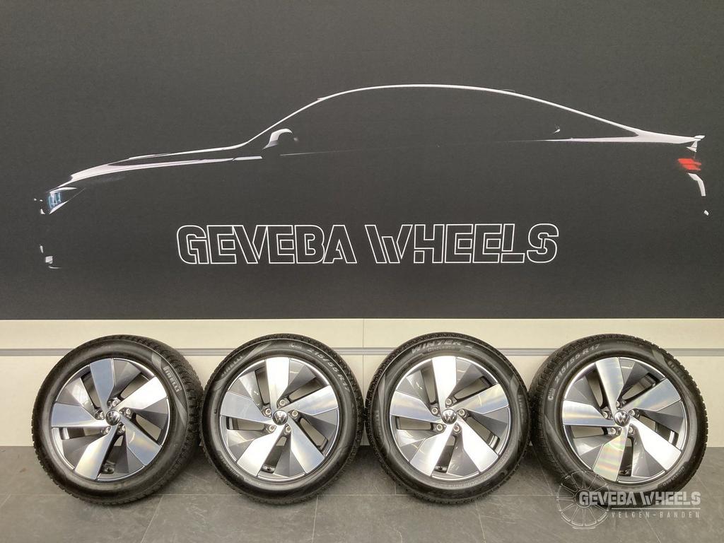 17” originele Volkswagen Passat B9 velgen + winterbanden 3J0, Auto-onderdelen, Banden en Velgen, -, -, Banden en Velgen, 17 inch