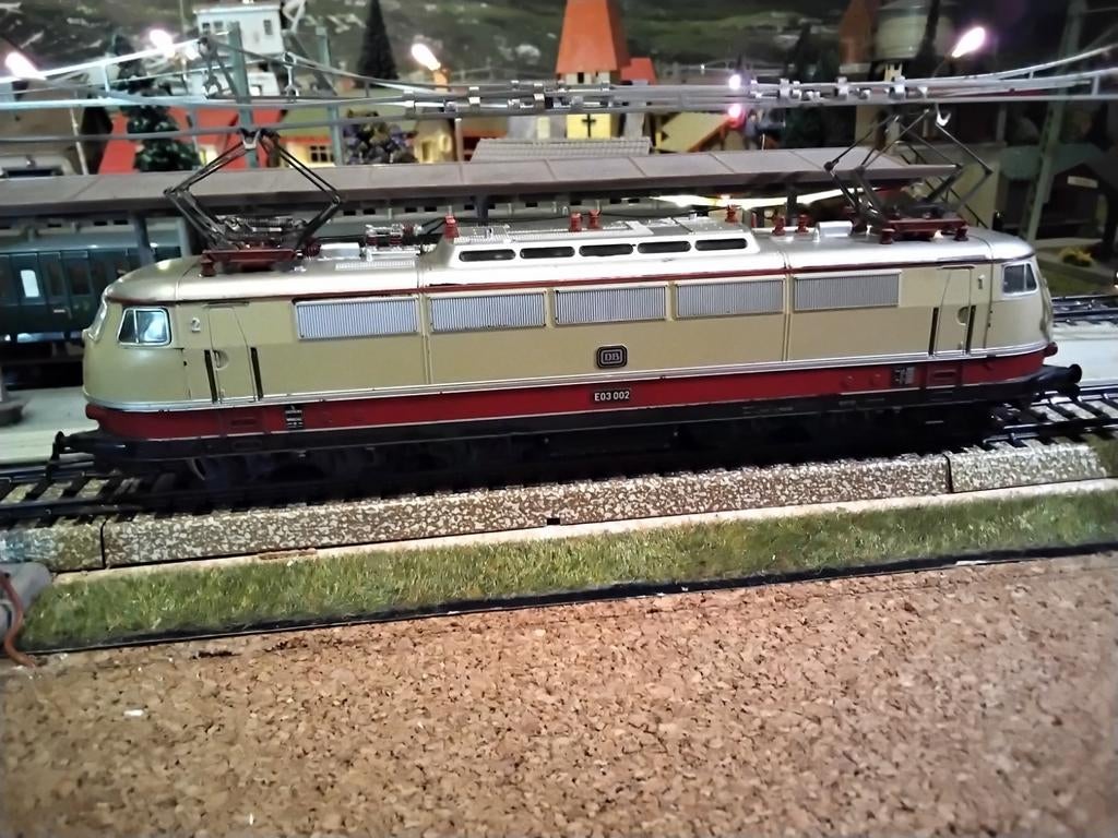 Märklin 3053 E-lok (vervangende verpakking), Hobby en Vrije tijd, Modeltreinen | H0, Wisselstroom, Gebruikt, Locomotief, Ophalen of Verzenden