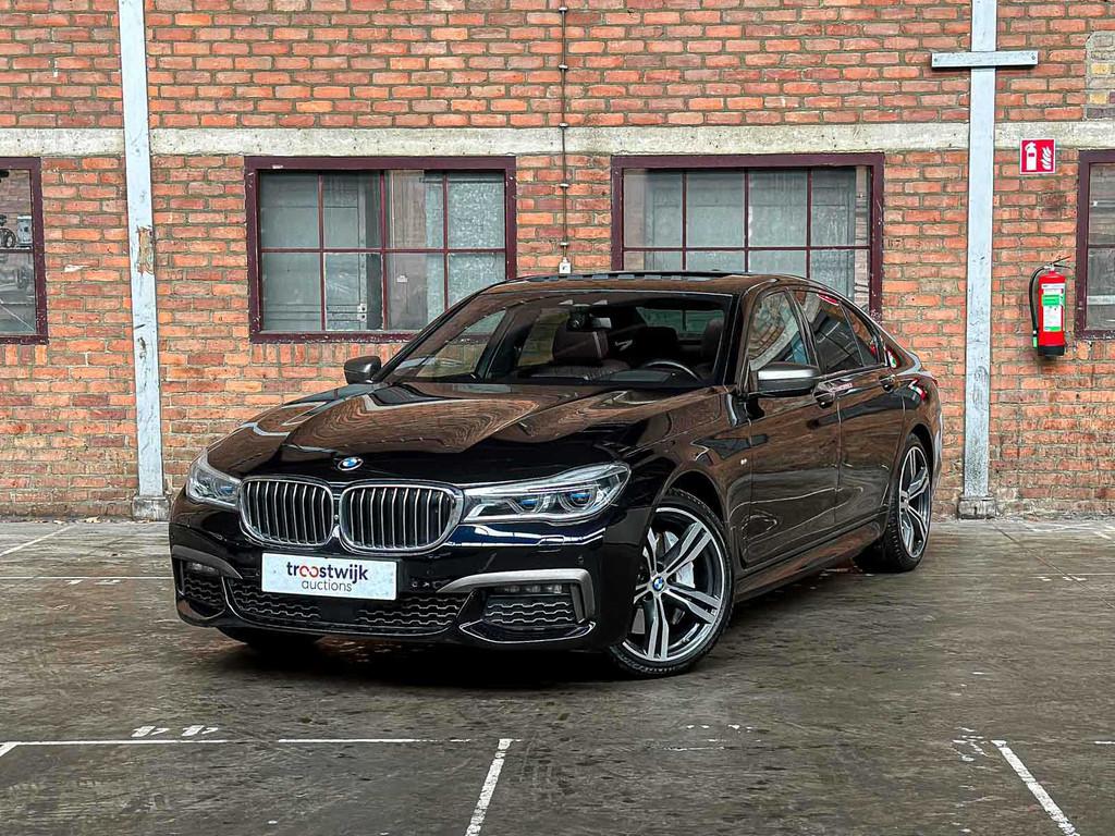 BMW 750d xDrive 400pk 2021 7-serie G11, Auto's, Automaat, Gebruikt, Bedrijf, Diesel