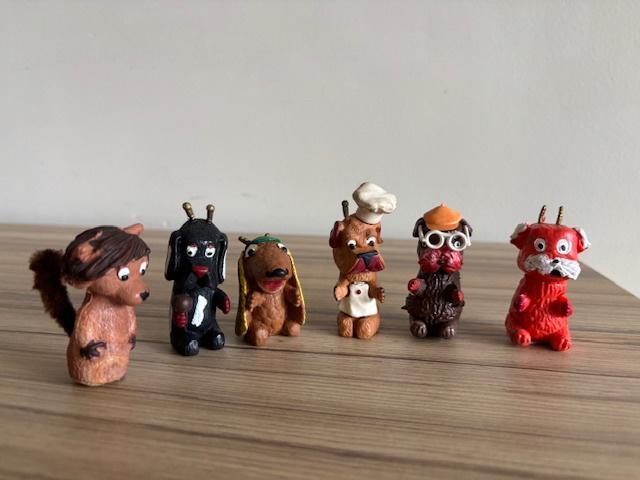 Fabeltjeskrant poppetjes 10 stuks, Verzamelen, Poppetjes en Figuurtjes, Zo goed als nieuw, Ophalen of Verzenden