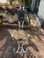 Sun Mountain 4-wiel golftrolley met beker- en parapluhouder, Ophalen of Verzenden, Golfkar