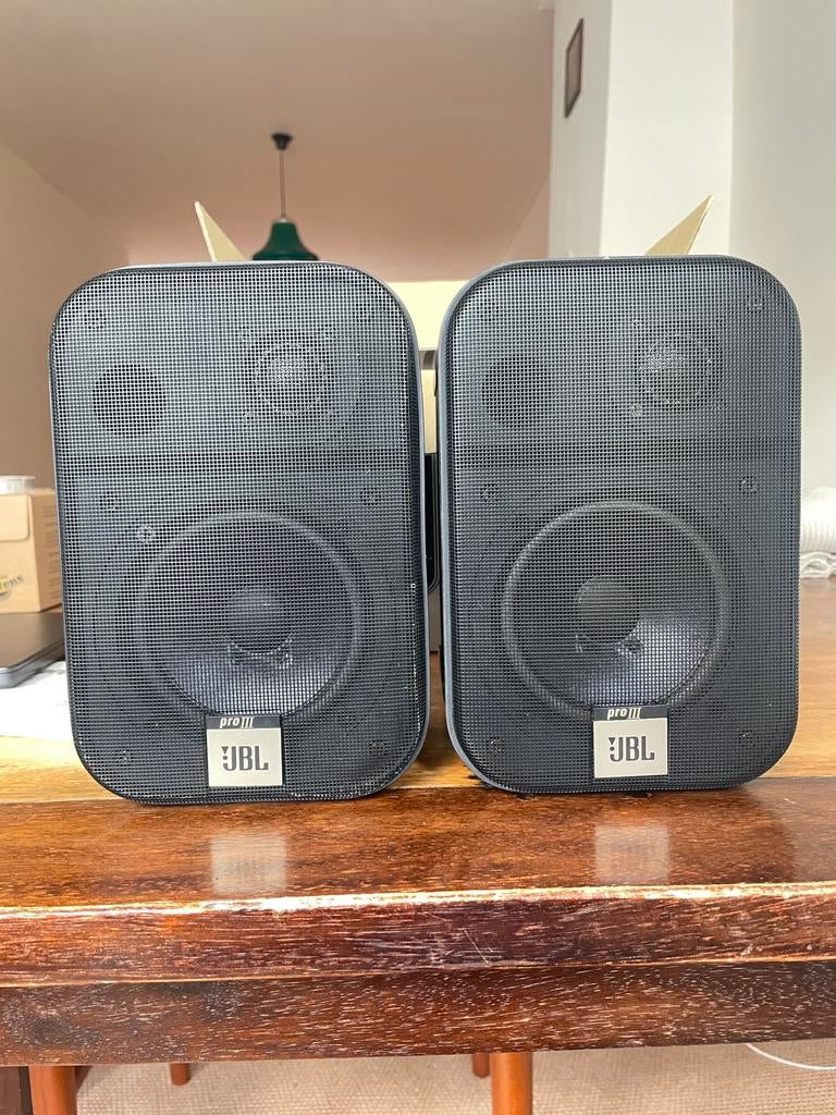 4 stuks JBL Pro III passieve monitor speakers, Audio, Tv en Foto, Luidsprekers, Ophalen, JBL, Zo goed als nieuw, 60 tot 120 watt