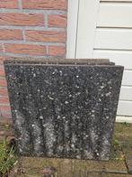 3 tegels 50x50x4 antraciet, Ophalen