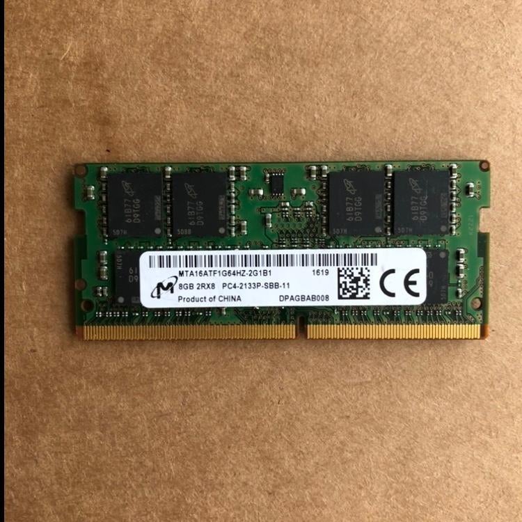 Micron 8GB DDR4 SODIMM Laptop RAM, 2133MHz, Gebruikt, DDR4, 8 GB