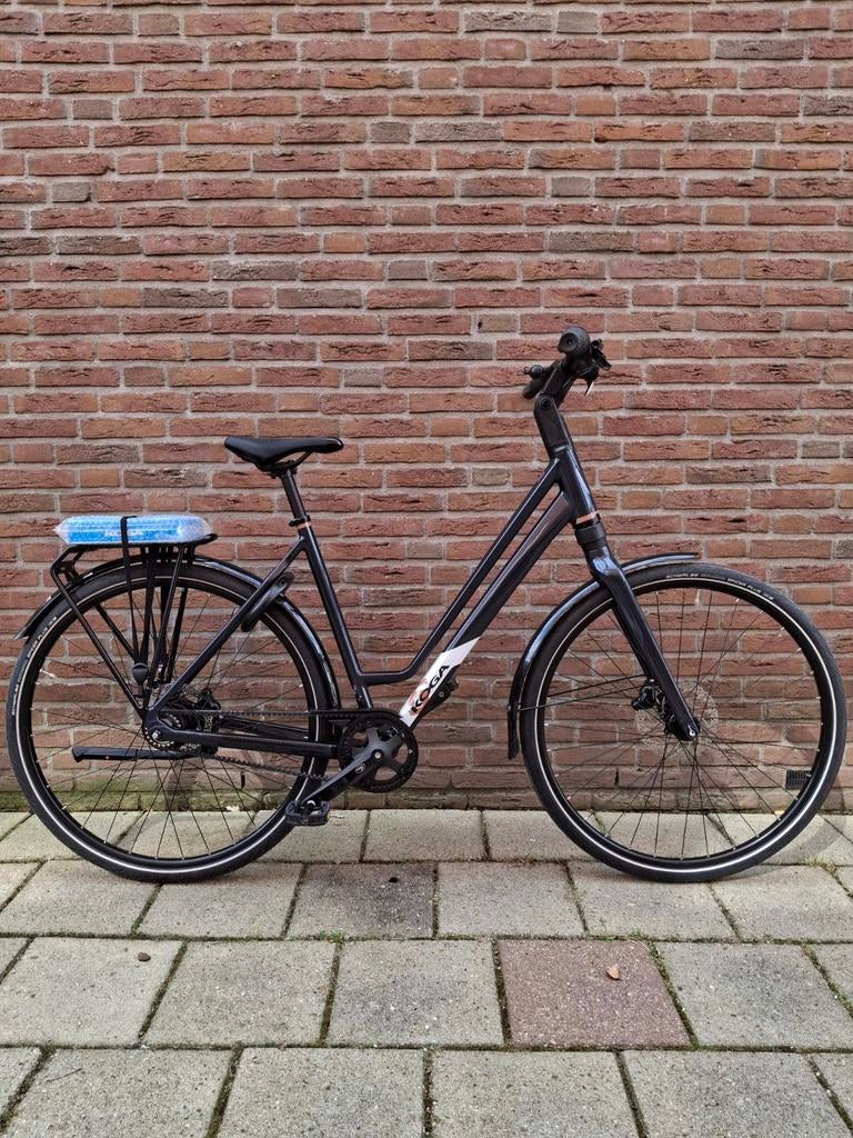 Koga F3 5.0 Steel grey high gloss 28 inch frame 53cm. NIEUW, Fietsen en Brommers, Fietsen | Dames | Damesfietsen, 53 tot 56 cm