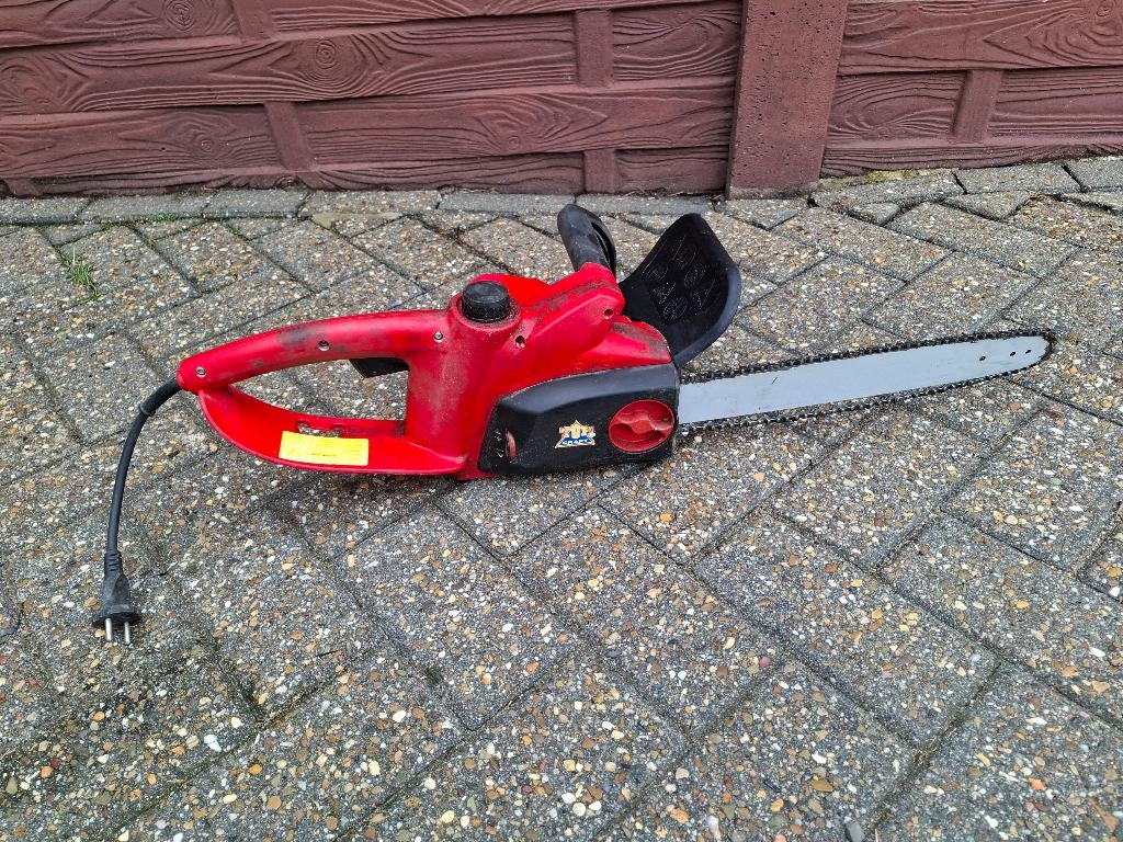 Electrice kettingzaag, Ophalen, Gebruikt
