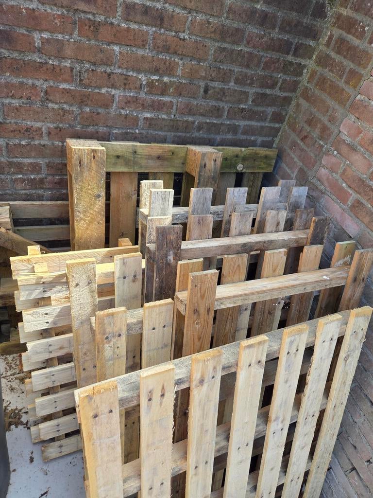 11 pallets, Ophalen, 50 mm of meer, Pallet, Minder dan 200 cm