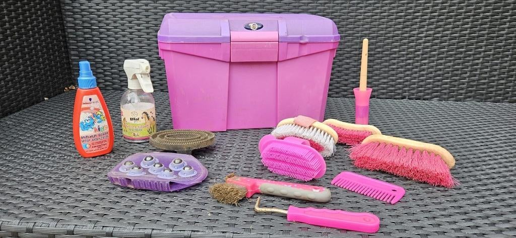 poetskist met spulletjes, Dieren en Toebehoren, Ophalen, Gebruikt