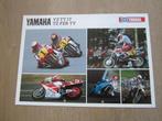 Yamaha YZ / TT / IT / TZ / FZR / TY brochure folder 1988, Ophalen of Verzenden, Yamaha