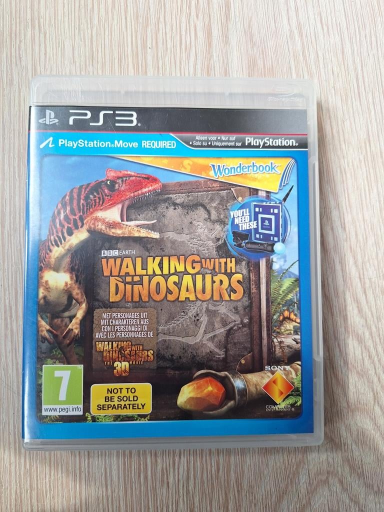 Wonderbook: Walking with Dinosaurs PS3 (incl. Wonderbook), Overige genres, 1 speler, Ophalen of Verzenden, Zo goed als nieuw