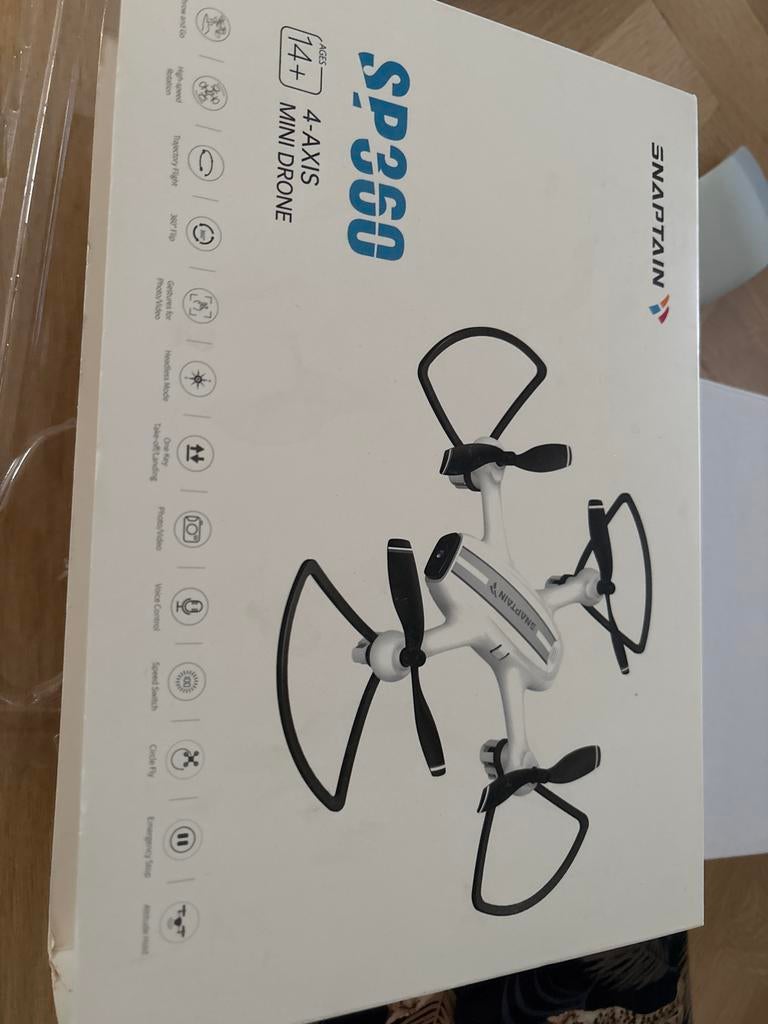 Snaptain SP360 Mini Drone - 4-assige quadcopter, Audio, Tv en Foto, Drones, Basiskwaliteit, Overige merken, Nieuw, Minder dan 100 meter