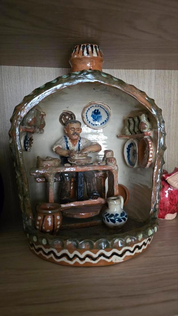 Keramiek De Pottenbakker - S. Monus, Antiek en Kunst, Antiek | Keramiek en Aardewerk, Ophalen of Verzenden