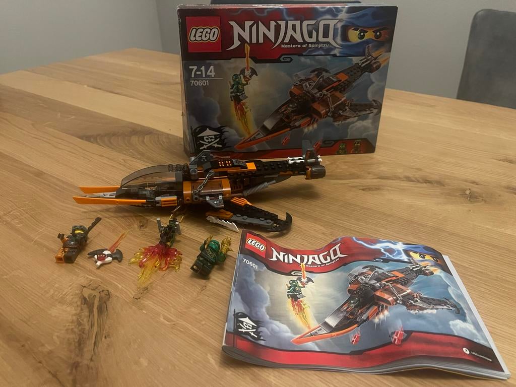 LEGO Ninjago 70601 Luchtschip overval, Ophalen, Gebruikt, Lego, Compleet