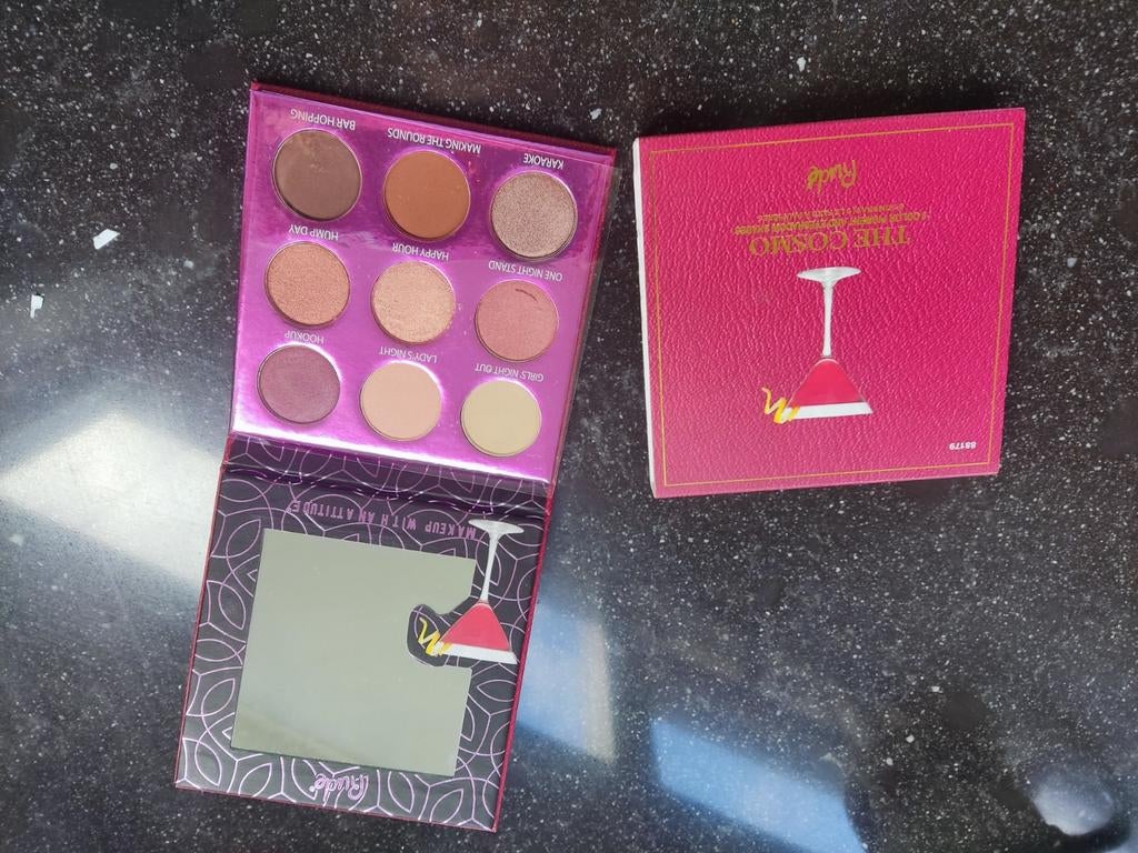 Rude Cosmetics The Cosmo Oogschaduw Palet - Nieuw, Nieuw, Ophalen of Verzenden, Make-up, Overige kleuren