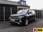 Volkswagen T-Cross 1.0 TSI Life NL-auto, adap. cruise, Gebruikt, Zwart, Origineel Nederlands, Bedrijf
