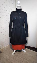 Osley, donkerblauwe lange zomerjas,  maat 38., Ophalen of Verzenden, Zo goed als nieuw, Maat 38/40 (M), Blauw