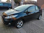Ford Fiësta 1.4 71KW 5DR 2011 Zwart, Auto's, Voorwielaandrijving, Euro 5, Parkeersensor, 40 €/maand