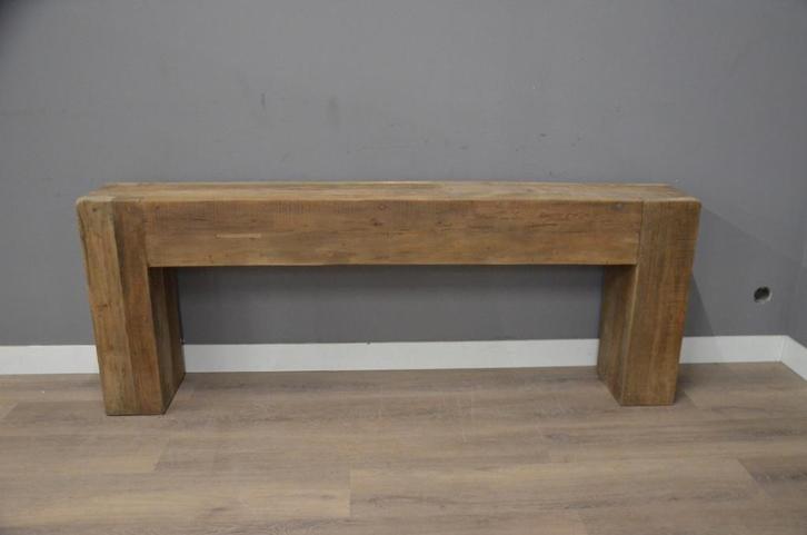 Lange Robuuste Sidetable 200 cm, Huis en Inrichting, Woonaccessoires | Overige, Nieuw, Verzenden