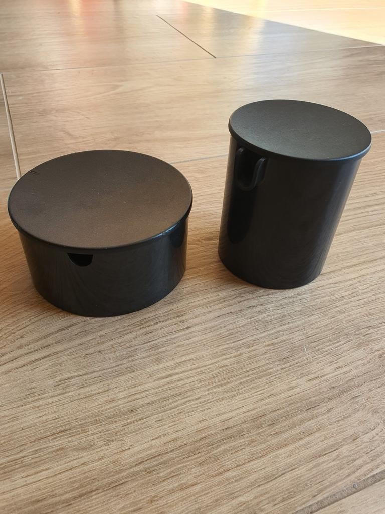 Stelton Erik Magnussen melk- en suiker set - zwart, Ophalen of Verzenden