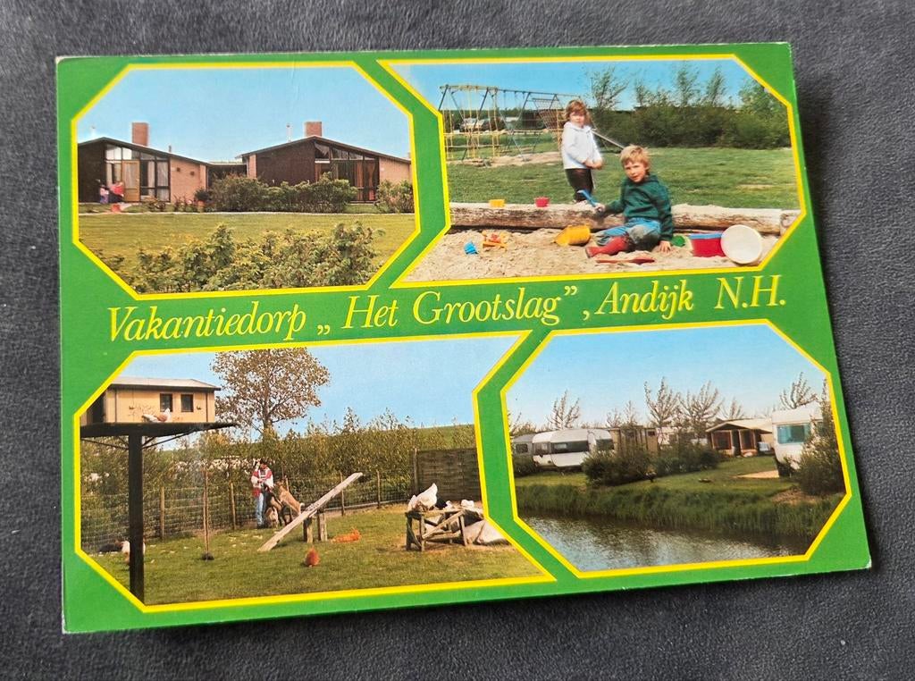 Vakantiedorp Het Grootslag - Andijk, Verzenden, 1980 tot heden, Gelopen, Noord-Holland