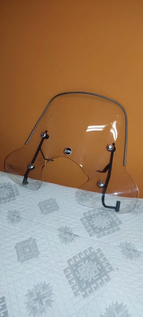 Windscherm voor scooters - Universele montage, Fietsen en Brommers, Brommeronderdelen | Scooters, Ophalen of Verzenden, Gebruikt