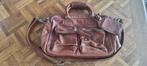 Cowboysbag tas bruin leer, Ophalen of Verzenden, Bruin, Handtas