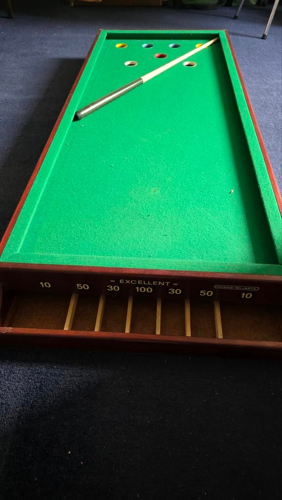 Leuk tafel biljart, Sport en Fitness, Biljarten en Poolen, Ophalen, Gebruikt, Biljarttafel