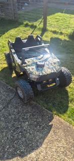24V Buggy High Speed 4x4 - 2 Persoons Kinderauto, Ophalen of Verzenden, Zo goed als nieuw
