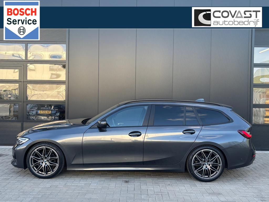 BMW 3-serie Touring 318d Sportline|Led|ACC|Dig.Dash|Sportsto, Auto's, BMW, Achterwielaandrijving, 4 cilinders, 150 pk, Leder en Stof