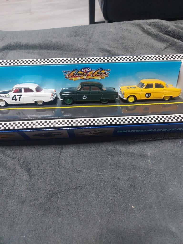 Corgi Classic Cars Zephyr Racing Set, Ophalen of Verzenden