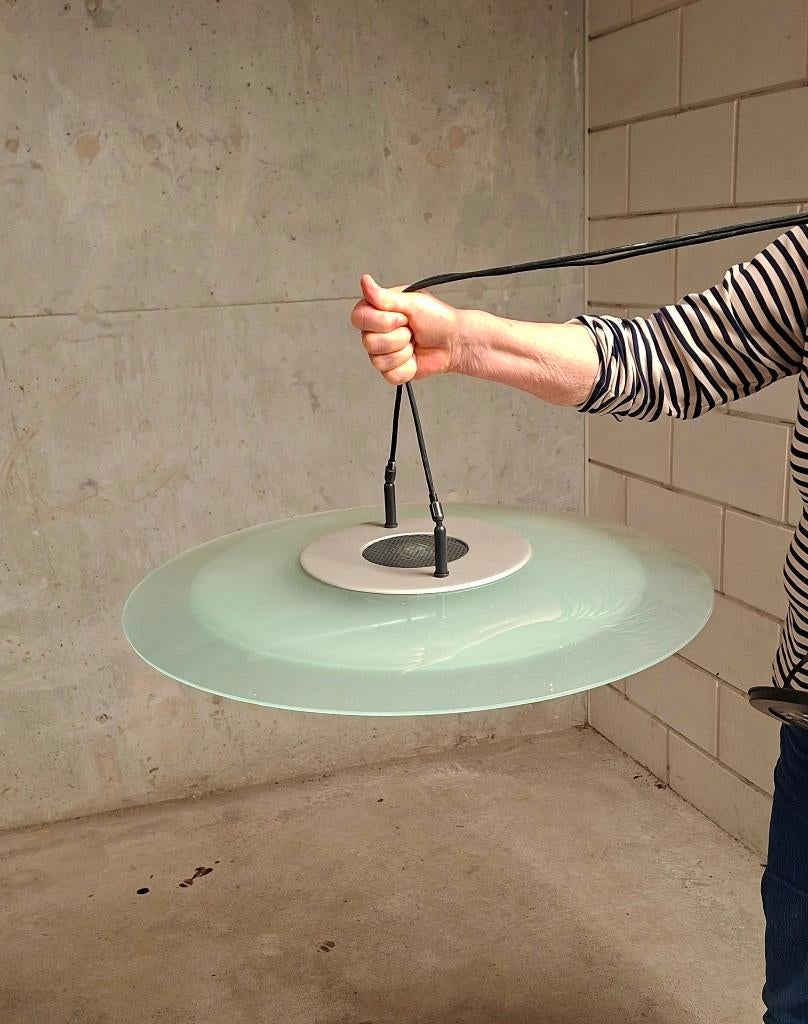 Design hanglamp Sargot - Nebula, Ophalen, Modern design, 75 cm of meer, Glas