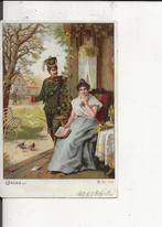 Militaire avances KR-stempel Sloterdijk 31 juli 1901, Ophalen of Verzenden, Voor 1920, Gelopen, Overige thema's