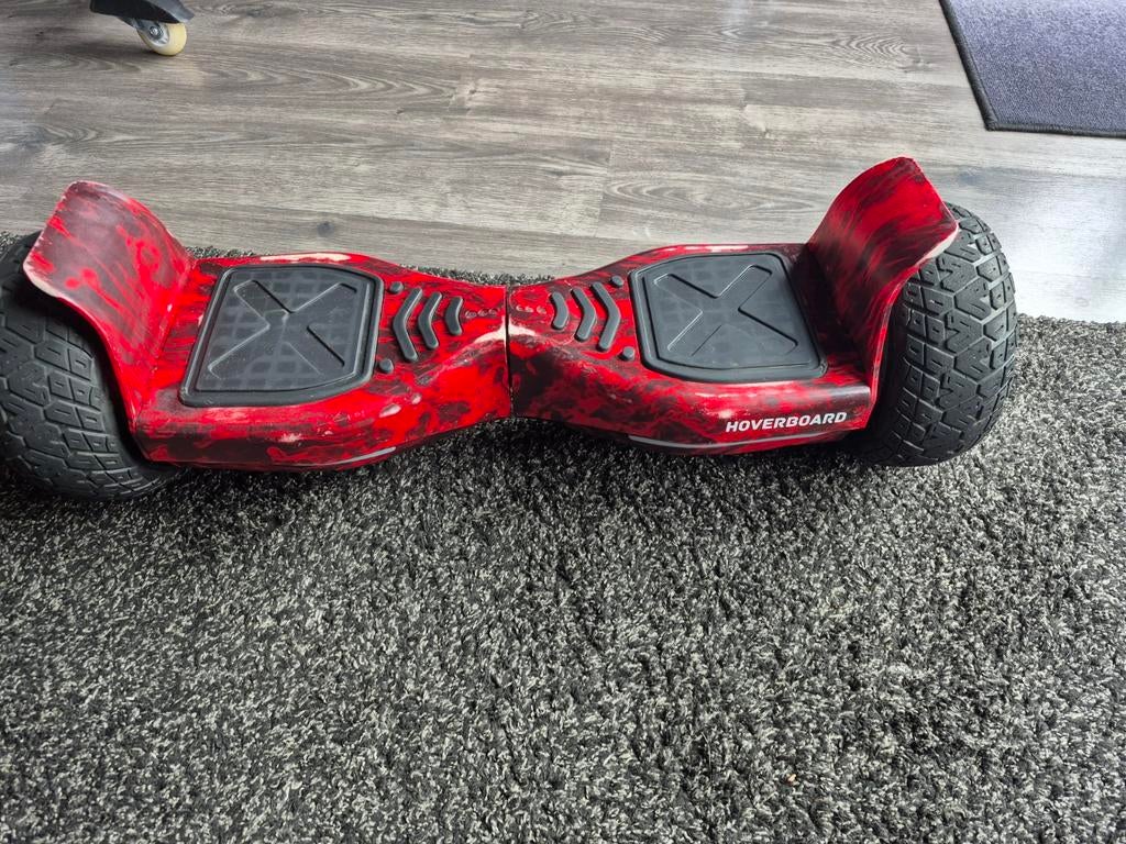 Hooverboard Rood/Zwart met Off-Road Banden, Fietsen en Brommers, Steps, Ophalen