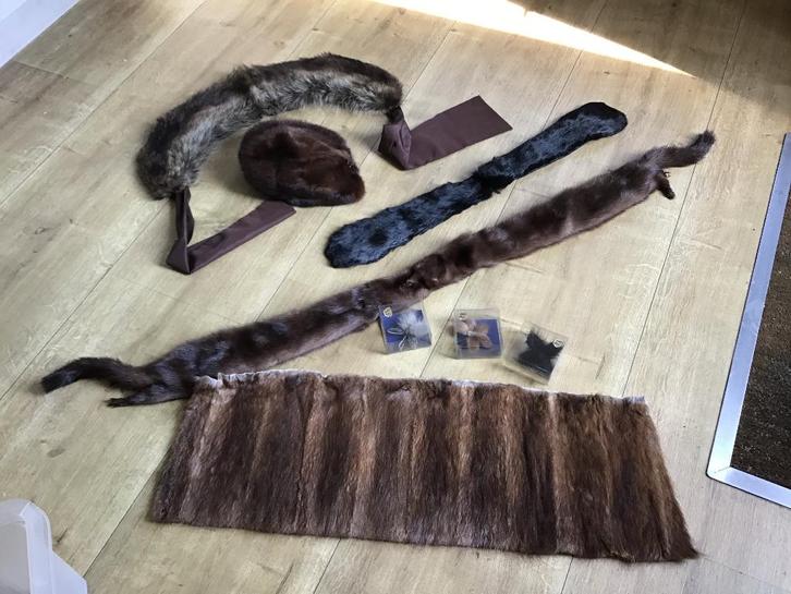 Bont, Kleding | Dames, Mutsen, Sjaals en Handschoenen, Gedragen, Sjaal, Maat 42/44 (L), Ophalen of Verzenden