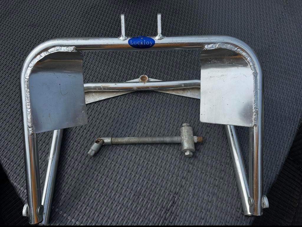 Caravan Leveller Lockloy van licht aluminium, Ophalen of Verzenden, Gebruikt