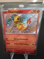 Charmander paf 109/061 ink error, Ophalen of Verzenden, Zo goed als nieuw, Losse kaart, Foil