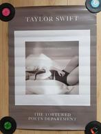 Taylor Swift album poster pop tour tortured poets department, Ophalen of Verzenden, A1 t/m A3, Muziek, Rechthoekig Staand