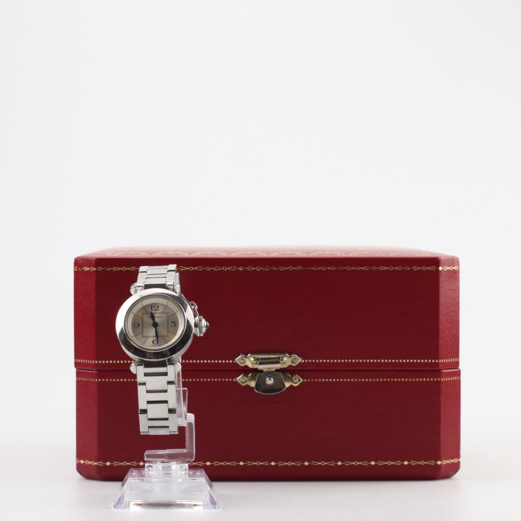 Cartier Pasha 2973 27mm Quartz Horloge | Full Set, Cartier, Zo goed als nieuw, Support@cartier.com, 13 Rue de la Paix, 75002 Paris
France