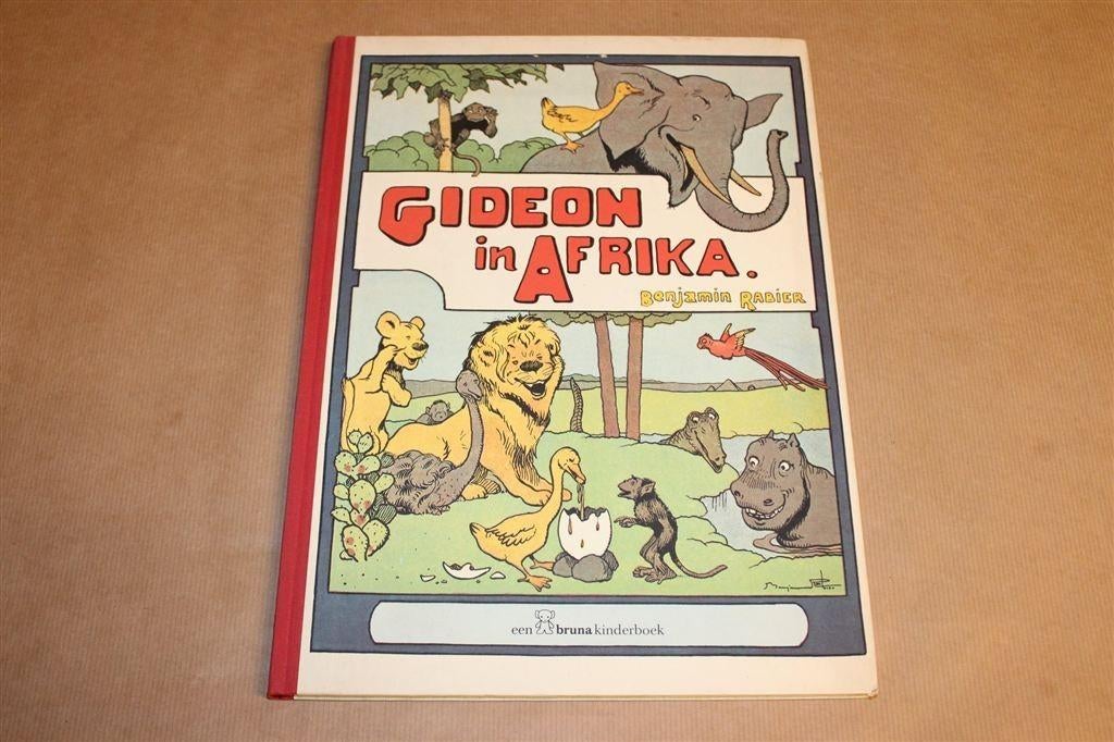 Benjamin Rabier: Gideon in Afrika [1978] — Stripverhaal, Ophalen of Verzenden, Gelezen