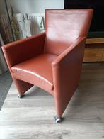 6 leren eetkamerstoelen van Bert Plantagie, Ophalen of Verzenden