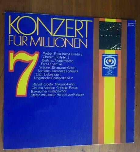 Konzert Für Millionen 7, Ophalen of Verzenden, Zo goed als nieuw, Orkest of Ballet, 12 inch