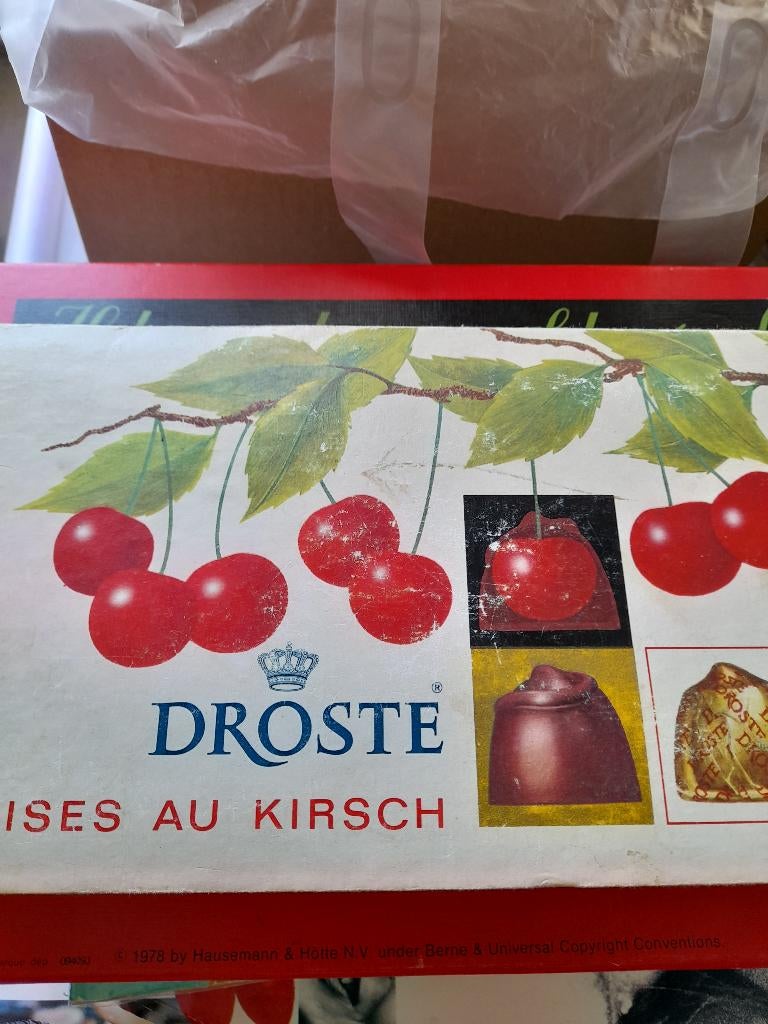 DROSTE DOOS, Ophalen of Verzenden, Gebruikt, Gebruiksvoorwerp