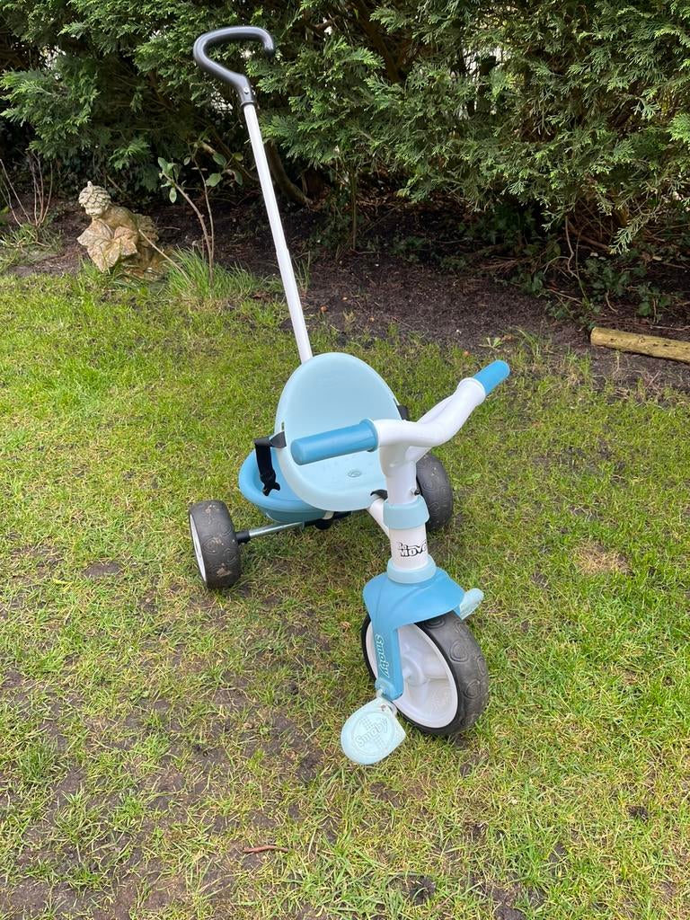 Smoby Be Move Blauw Driewieler met duwstang, Ophalen, Zo goed als nieuw, Overige typen