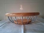 vintage Boda Nova design fruitschaal *eureka*, Ophalen of Verzenden, Gebruikt, Rond, Hout