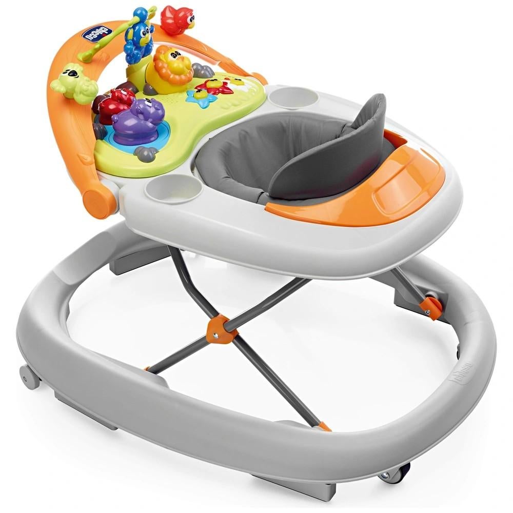 Chicco Baby Loopstoel Walky Talky met Licht en Geluid grijs, Kinderen en Baby's, Ophalen of Verzenden, Gebruikt