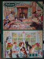 Falcon puzzels, Ophalen, 500 t/m 1500 stukjes, Zo goed als nieuw